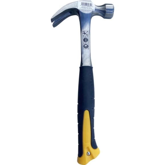 Столярный молоток NIKONA Roughneck ANTISHOCK с обрезиненной рукояткой, 16oz 60-631 Столярный молоток NIKONA Roughneck ANTISHOCK с обрезиненной рукояткой, 16oz 60-631