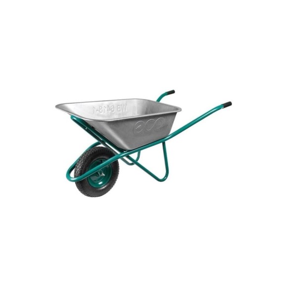 Тачка строительная ECO (120л, 200кг, 1 пневмоколесо 4.00-8, вес 13 кг) WB6418-1 Тачка строительная ECO (120л, 200кг, 1 пневмоколесо 4.00-8, вес 13 кг) WB6418-1
