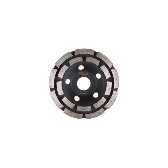 Алмазная чашка 115 мм, бетон, двурядная GEPARD GP0805-115