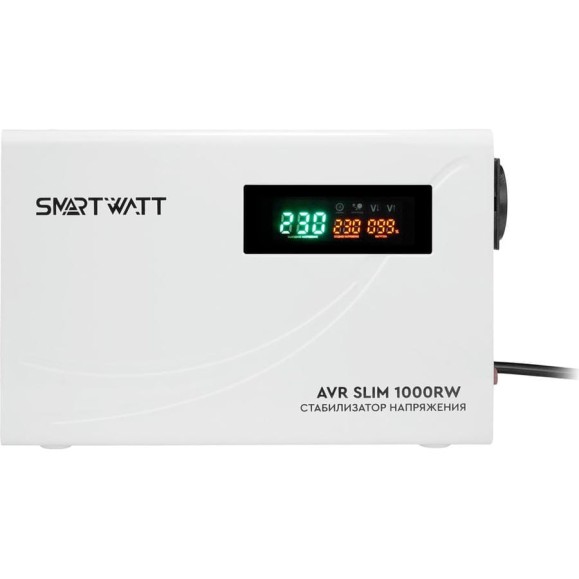 Стабилизатор напряжения SmartWatt AVR SLIM 1000RW X612052463