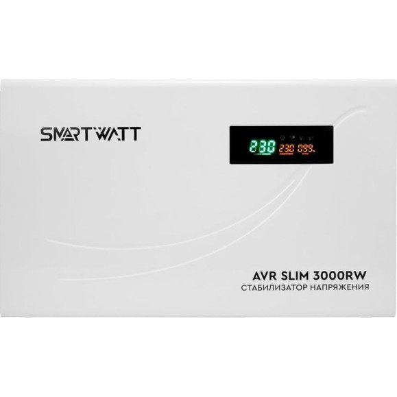Стабилизатор напряжения SmartWatt AVR SLIM 3000RW X646025463
