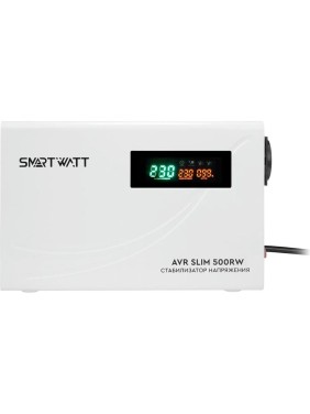 Стабилизатор напряжения SmartWatt AVR SLIM 500RW X670031463