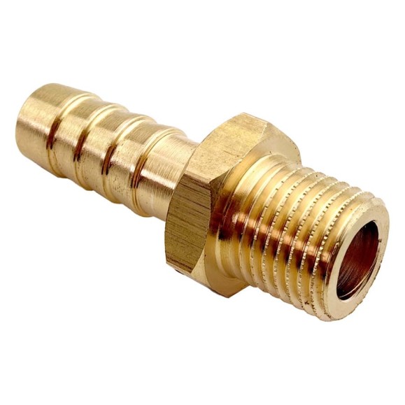 Штуцер для шлангов 1/4" НР х 10 мм HG 1896875 Штуцер для шлангов 1/4" НР х 10 мм HG 1896875