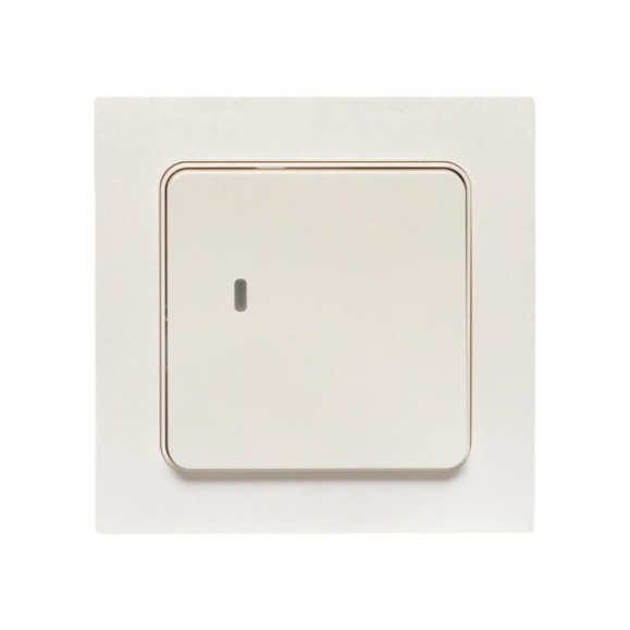 Умный выключатель EKF Стокгольм 1-клавишный, белый, Zigbee Сonnect RCV-ST1-WD-ZB