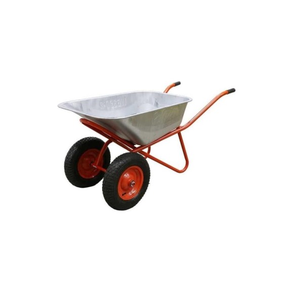 Тачка строительная ECO 130 л, 350 кг, 2 пневмоколеса 4.00-8 WB350-2 Тачка строительная ECO 130 л, 350 кг, 2 пневмоколеса 4.00-8 WB350-2