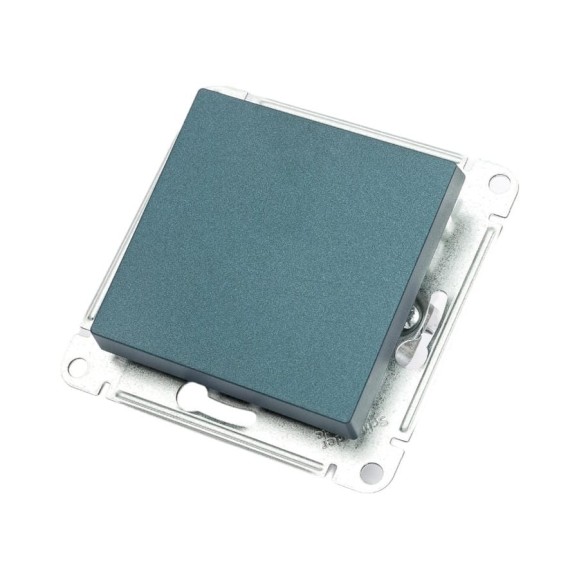 Переключатель Systeme Electric AtlasDesign Изумруд 1-клавишный, сх.6, 10АХ, механизм SE ATN000861