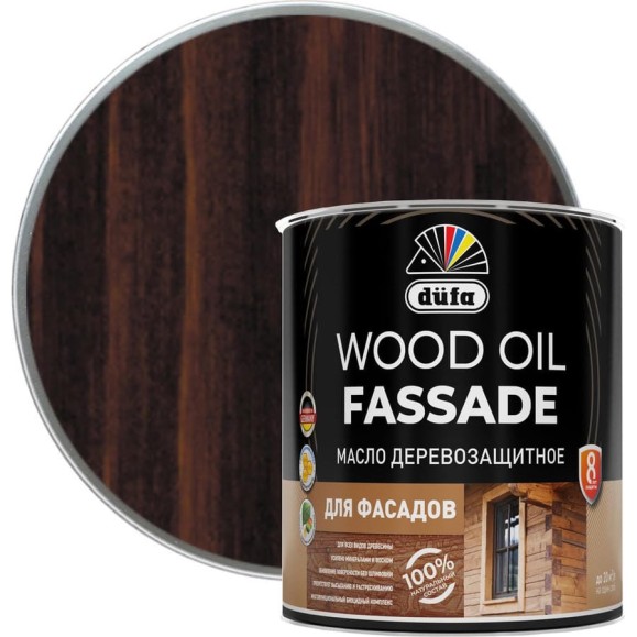 Масло Dufa Wood OIL Fassade палисандр 2л МП МП00-011765 Масло Dufa Wood OIL Fassade палисандр 2л МП МП00-011765