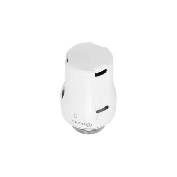 Головка термостатическая Hoobs жидкостная, M30x1,5; (Италия), 2-29C, белая HB-597