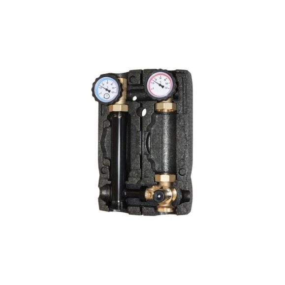 Насосная группа Hoobs DN25 1"вр х 1 1/2"нр, с 3-х ход. клапаном, без насоса HB-21355N-M33