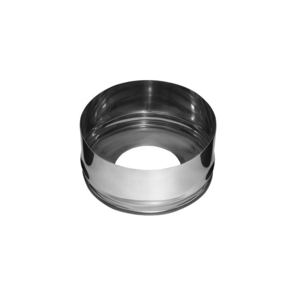 Заглушка с отверстием Ferrum 430, 0.5 мм, ф130x200 f1405