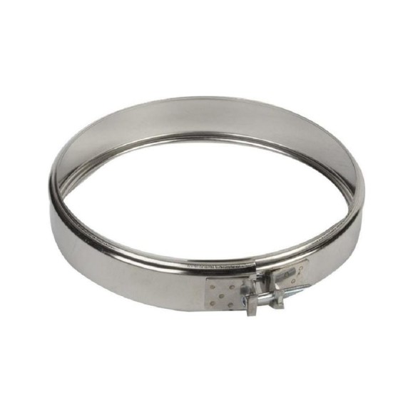 Хомут обжимной Ferrum 0.5 мм, ф150 f4909