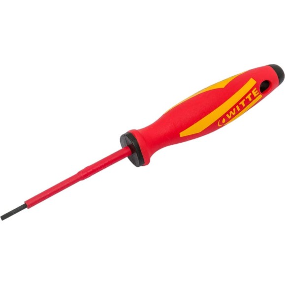 Шлицевая отвертка WITTE MAXX VDE 0,4х2,5х75 мм new 537012016
