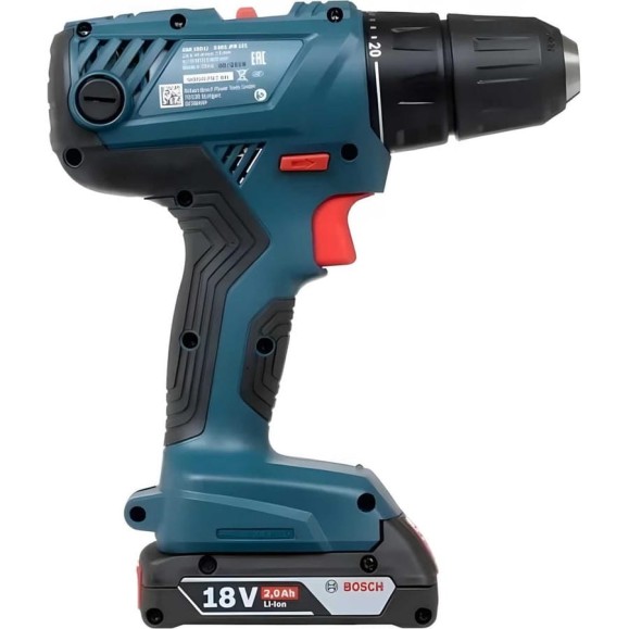 Аккумуляторная дрель-шуруповерт Bosch GSR 180-LI 2х2А*ч 0.601.9F8.123