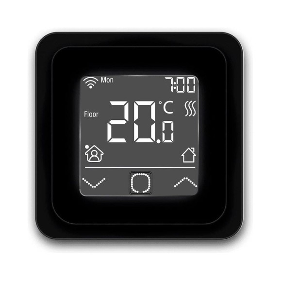 Терморегулятор для теплого пола Primoclima Intelligent ET-85W черный