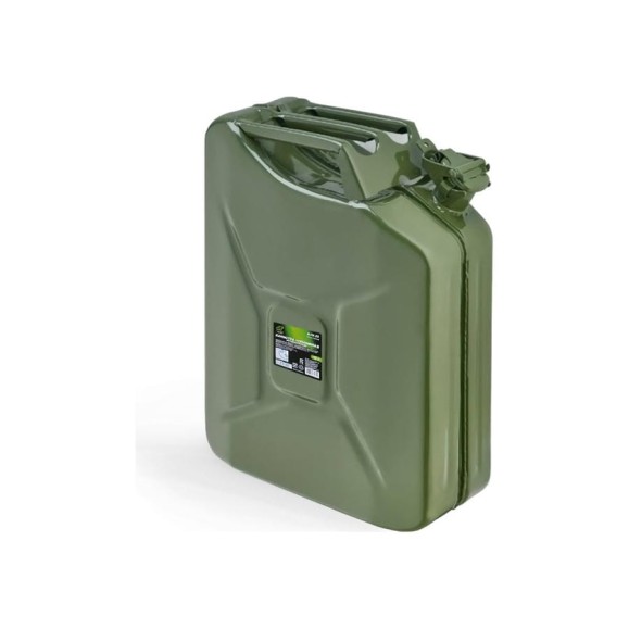 Канистра топливная металлическая 20 л (зеленая) JustTrend BJM-20 AVS A85151S