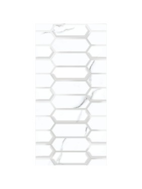 Плитка Azori Ceramica CALACATTA OPACO DIAMOND 31,5x63 см, 8 шт. в упаковке 00-00108674