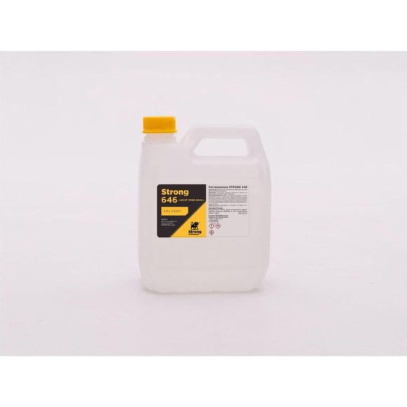 Растворитель Нефтехимик STRONG 646 ГОСТ 3 л 646СГ3000 Растворитель Нефтехимик STRONG 646 ГОСТ 3 л 646СГ3000
