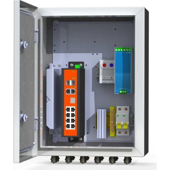 Коммутационный термошкаф MASTERMANN 6УТП 8К 300х400х210 мм IP 66 00-00015654 Коммутационный термошкаф MASTERMANN 6УТП 8К 300х400х210 мм IP 66 00-00015654