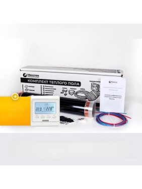 Комплект теплого пола с Wi-Fi терморегулятором Манотек 3,5 м² infra_3.5_e51_wifi