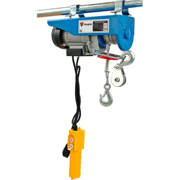 Таль электрическая стационарная Shtapler PA 500/250 кг, 6/12 м 71049006