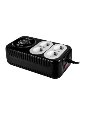 Стабилизатор напряжения QUATTRO ELEMENTI Stabilia 1000 Pico (1000 ВА, 160-280 В, компактный) 917-735