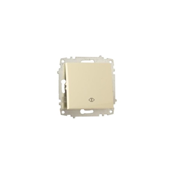 Переключатель перекрестный Elbi Zena Vega Kремовый M+K 609-010300-214