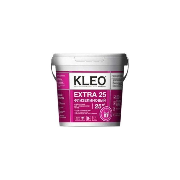 Клей готовый для флизелиновых обоев КLEO EXTRA 5 кг 191 EXTRA 5 кг Клей готовый для флизелиновых обоев КLEO EXTRA 5 кг 191 EXTRA 5 кг