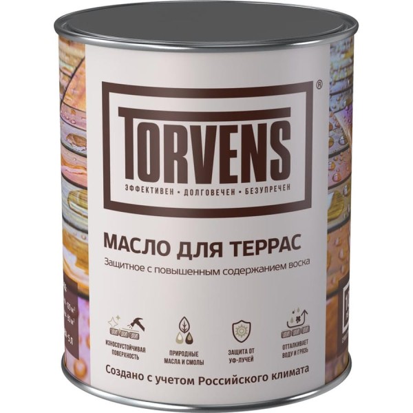 Масло для террас Torvens Сосна, 5 л 00-00026806
