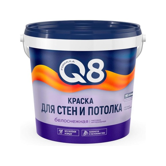 Водно-дисперсионная краска для стен и потолков ПРЕСТИЖ 