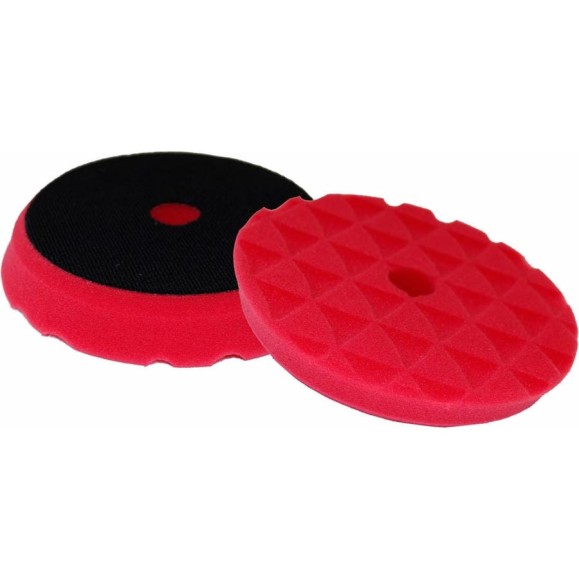 Круг полировальный поролоновый 150x25 мм, Trio Soft Cut мягкий, красный H7 242043