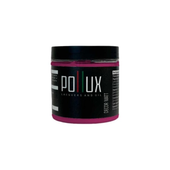 Краска для мебели Pollux Decor Matt акриловая, для кухни, дерева, декора, без запаха, матовая, быстросохнущая, объем 500 мл, цвет пурпурный (RAL 4006) PDM-4006-05L Краска для мебели Pollux Decor Matt акриловая, для кухни, дерева, декора, без запаха, матовая, быстросохнущая, объем 500 мл, цвет пурпурный (RAL 4006) PDM-4006-05L