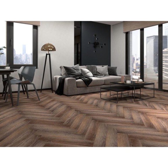 Кварц виниловый ламинат FLOORWOOD Hentic Полночная мечта 43 класс 4 мм (1,31 кв.м) KBW 11752-1