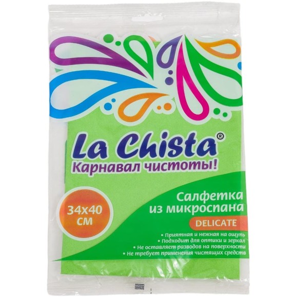 Салфетка Lachista из микроспана DELICATE 34x40 870699