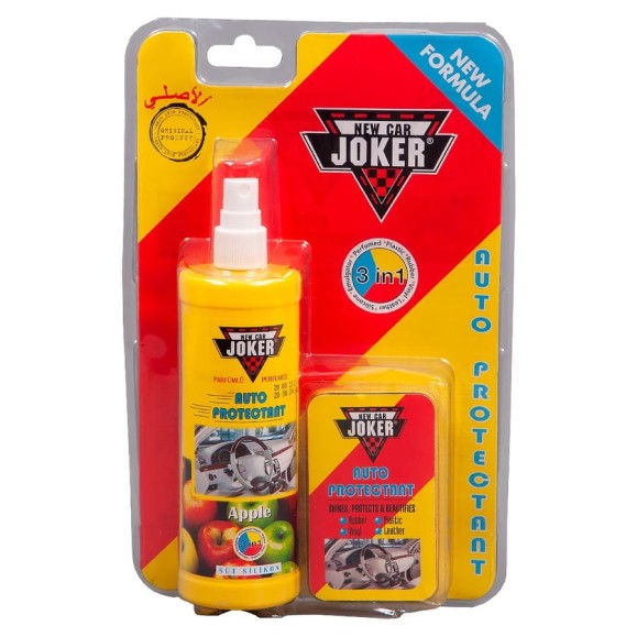 Защитный полироль Joker с губкой, яблоко (250 мл) JK apple Защитный полироль Joker с губкой, яблоко (250 мл) JK apple