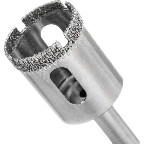 Коронка алмазная по керамике и стеклу 25х55 мм TGS TORGWIN T661012