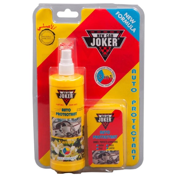 Защитный полироль с губкой Joker клубника 250 мл JK strawberry Защитный полироль с губкой Joker клубника 250 мл JK strawberry