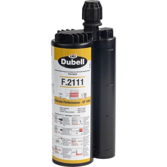 Анкер химический EMS DUBELL EP 1000 385 ml Pure Epoxy 9630270324