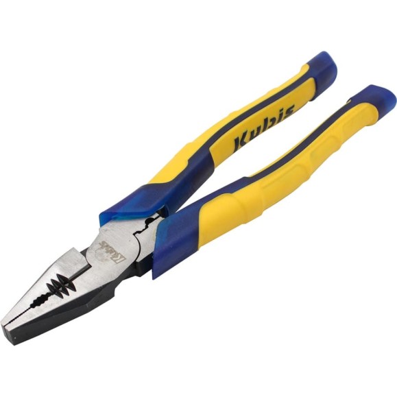 Плоскогубцы KUBIS PowerGripper 230 мм, CrNi, смещенный шарнир 35% меньше усилий, HRC 55-60 02-03-5023