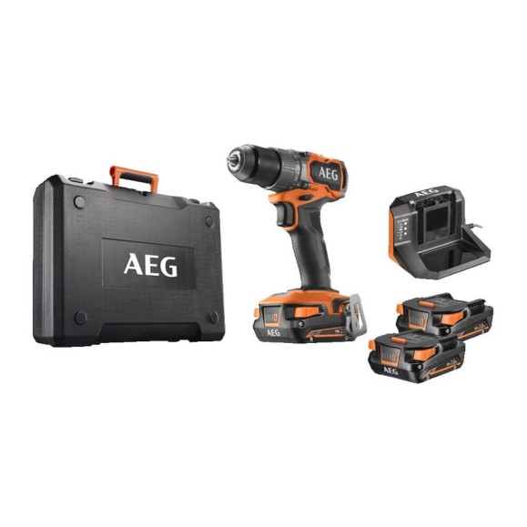 Ударная дрель-шуруповерт AEG 18В BSB18SBL2-202C 4935480058 Ударная дрель-шуруповерт AEG 18В BSB18SBL2-202C 4935480058