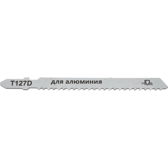 Пилка по алюминию и пластику T127D, HSS, 100 мм, 2 шт для лобзика MOS 40823М Пилка по алюминию и пластику T127D, HSS, 100 мм, 2 шт для лобзика MOS 40823М