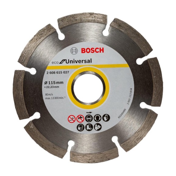 Диск алмазный ECO Universal (115х22.2 мм) Bosch 2608615040