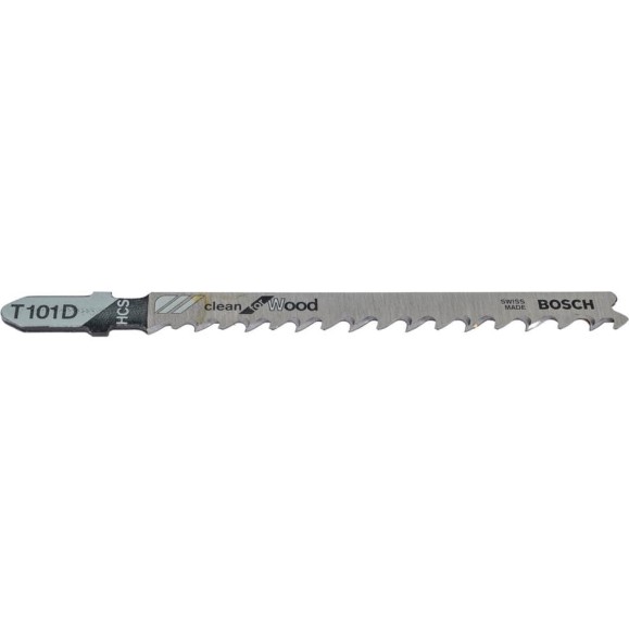 Пилки для лобзика по дереву (74 мм; 100 шт.) T101D Bosch 2.608.637.877