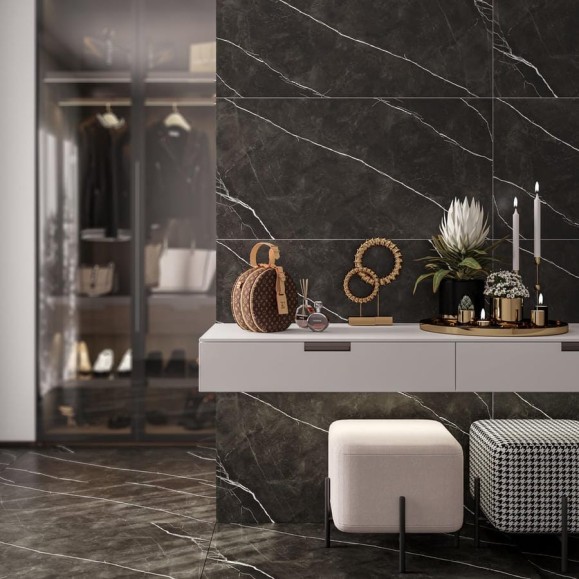 Керамогранит CULTO DARK MARBLE 60x120 матовый, упаковка 1,44 м2 УТ-99903673