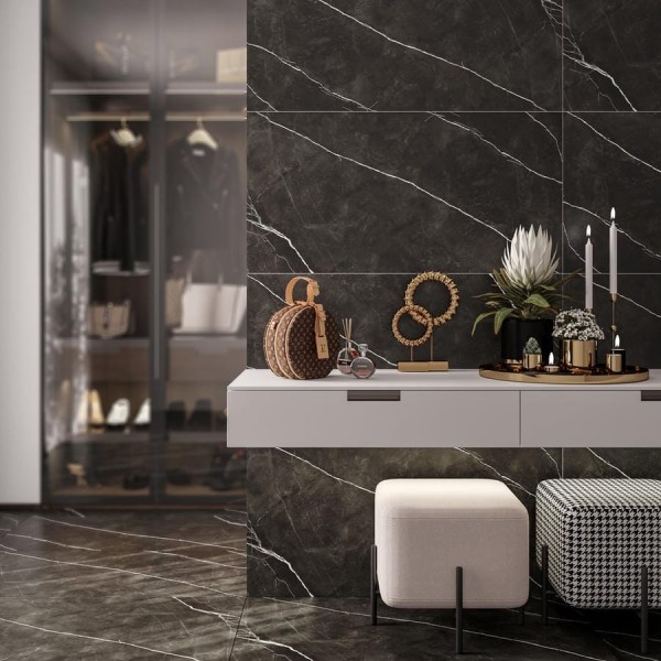 Керамогранит CULTO DARK MARBLE 60x120 матовый, упаковка 1,44 м2 УТ-99903673