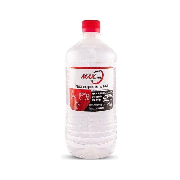 Растворитель 647 MAXHIM 1 л MH016471