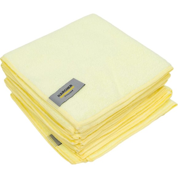 Салфетки из микроволокна KARCHER Standard 38x38 см, желтые 6.999-401.0 Салфетки из микроволокна KARCHER Standard 38x38 см, желтые 6.999-401.0