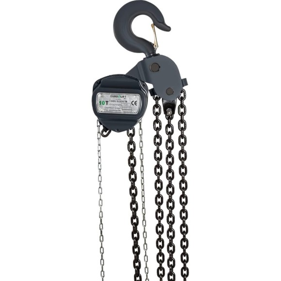 Таль ручная шестеренная цепная (10тн, 9м) EURO-LIFT ТВ 0004267