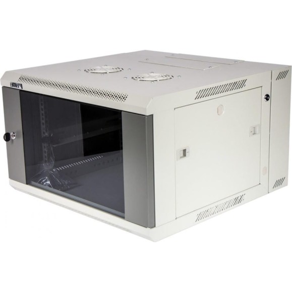 Шкаф настенный 3-секционный TWT 15U 600x600, стеклянная дверь, I TWT-CBW3-15U-6x6