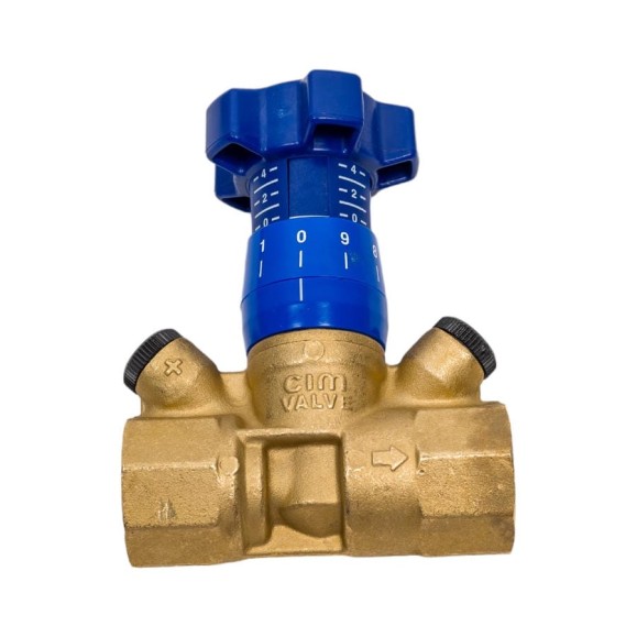 Балансировочный клапан MVI pn25 ду20 (3/4") BL.210.05