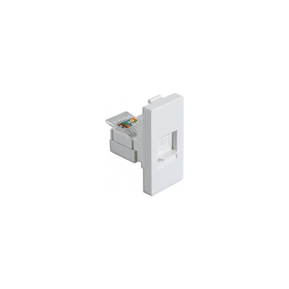 Модуль в рамку Sibling для Интернета белый CAT5 (1/2) 00-01018385